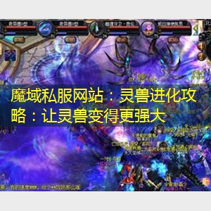 灵兽进化攻略：让灵兽变得更强大